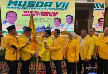 Sachrudin Kembali Pimpin Golkar Kota Tangerang