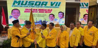 Sachrudin Kembali Pimpin Golkar Kota Tangerang