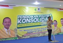 Sachrudin Buka Pendidikan Politik Pengurus Golkar Kota Tangerang 2025-2030